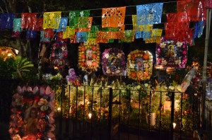 Day of the Dead, midnight, Ajijic. Where I left off writing in November....